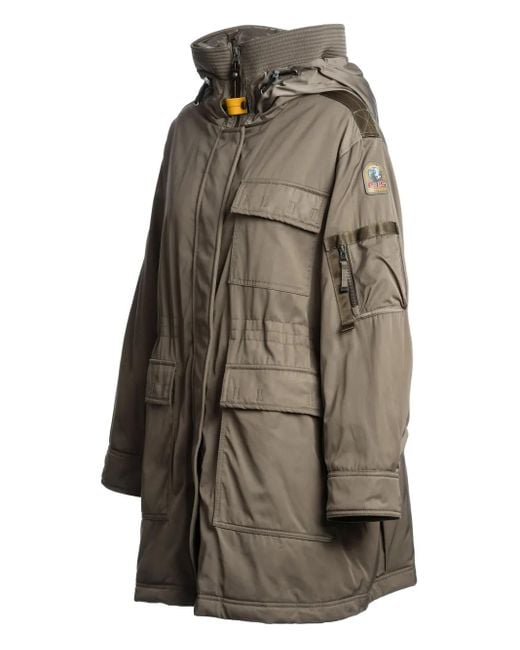 Cappotto Con Cappuccio di Parajumpers in Gray