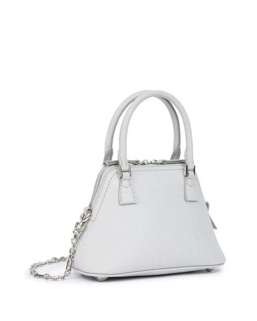 Maison Margiela White Micro 5Ac Classique Handtasche