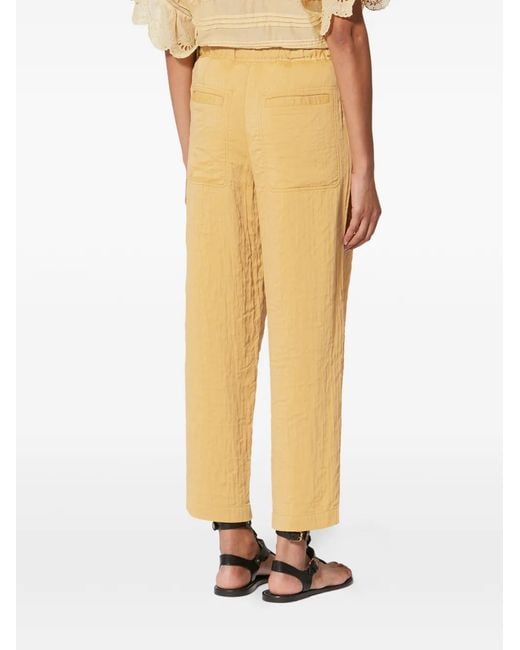 Isabel Marant Yellow Bilna Pants