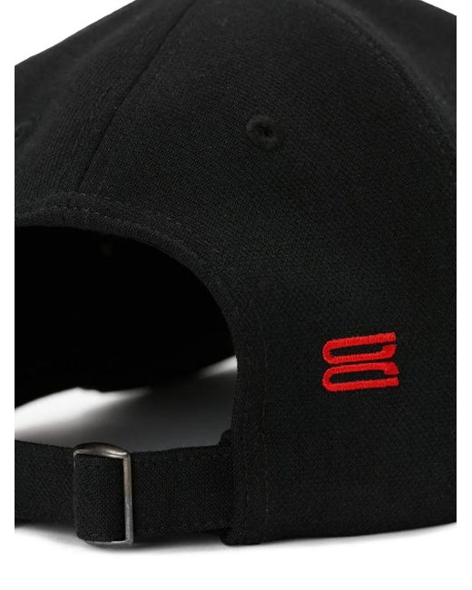 Victoria Beckham Black Classic Baseball Cap