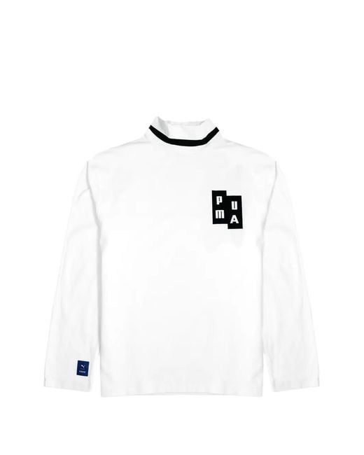 PUMA White X Ader Error Long-Sleeve T-Shirt for men