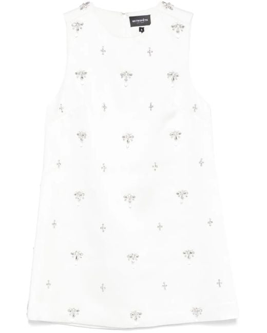 retroféte Tylee ミニドレス White