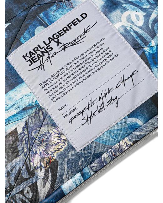 Karl Lagerfeld X Atelier Reservé Pcケース Blue