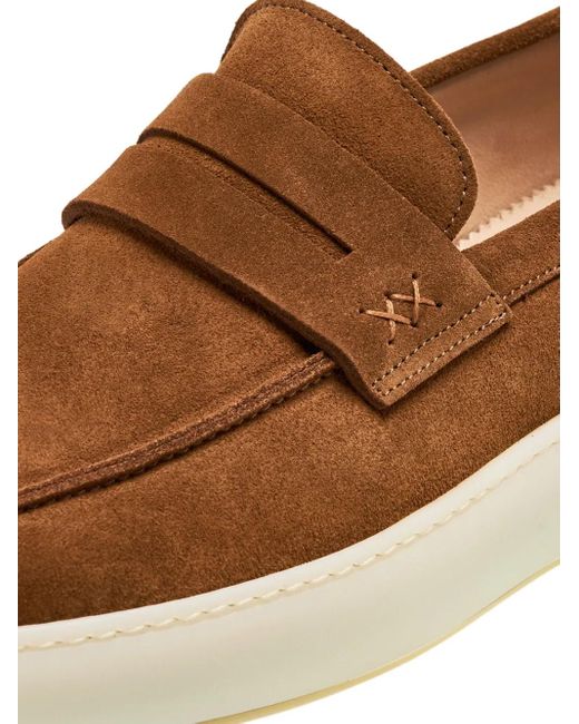 Forsa Brown Armando Loafers for men