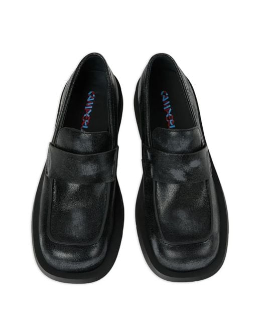 CAMPERLAB Black 1978 Penny-Strap Leather Loafers
