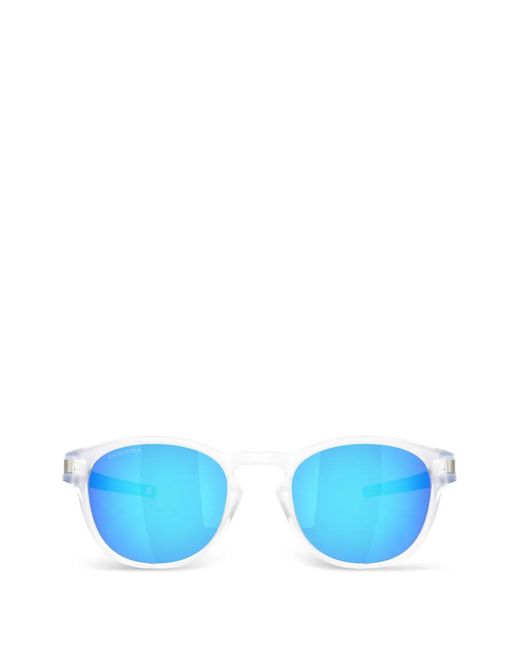 Oakley Blue Lunettes De Soleil Latch À Monture Ronde for men