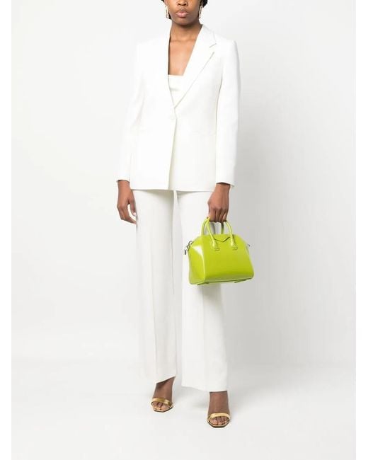 Givenchy White Single-Breasted Blazer