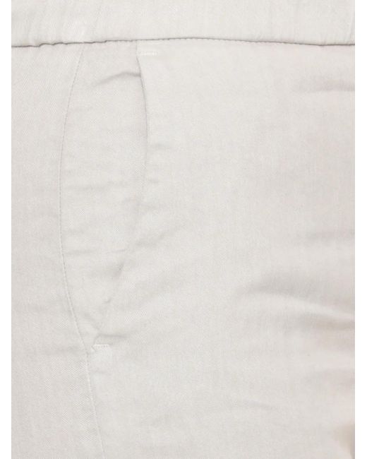Panicale Gray Drawstring-Waist Trousers