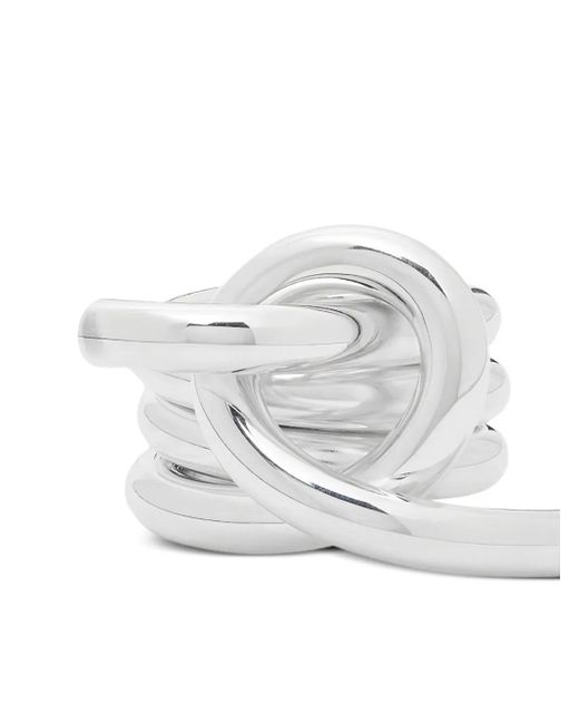 Ambush White Knot Ring for men