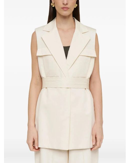 Joseph White Diafa Belted Gilet