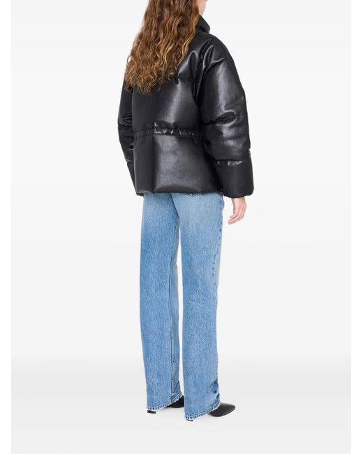 Anine Bing Black Oslo Puffer Jacket