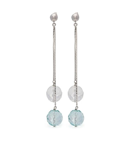 Ports 1961 White Pearls Pendant Earrings