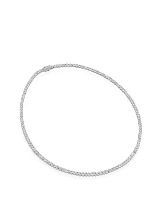 Hatton Labs White Crystal-Embellished Necklace