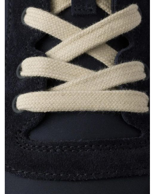 Prada Blue 'Downtown' Sneakers for men