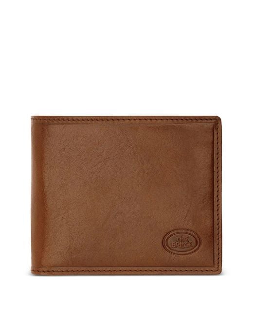 The Bridge Brown Story Leather Bifold Wallet for men