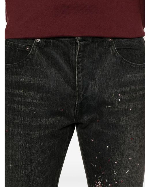 Undercover Black Slim-Fit Jeans for men