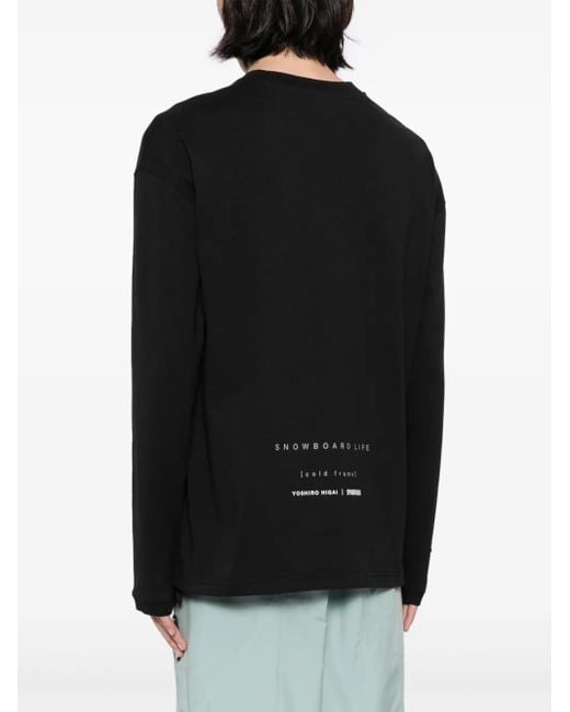 Spoonyard Black X Taro Tamai Cold Frame Cotton T-Shirt
