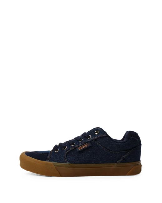 Vans Blue Chukka Push Sneakers for men