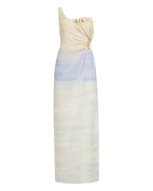Aje. White Avalon Maxi Dress