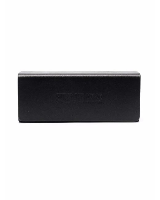 Cutler & Gross Black 1391 Square-Frame Sunglasses