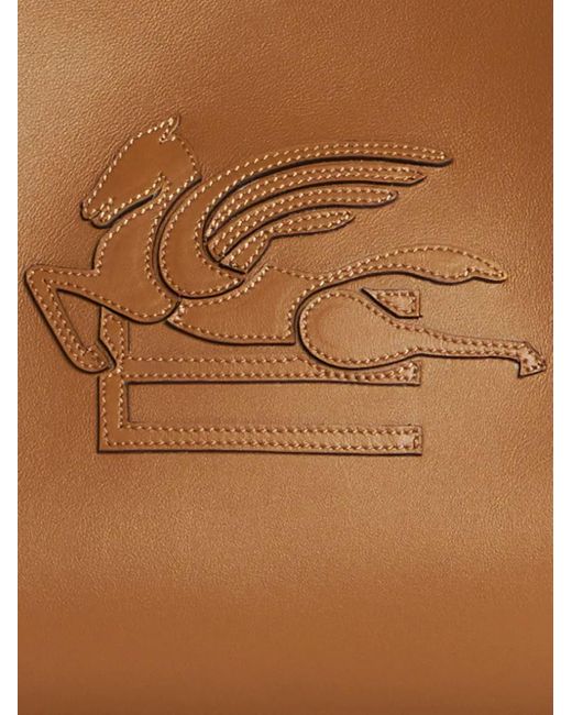 Etro Brown Small Libra Tote Bag