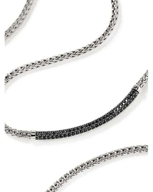 John Hardy White Jh Essential Sapphire Necklace