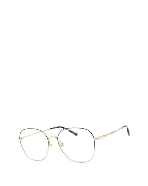 Marc Jacobs Natural Round-Frame Glasses