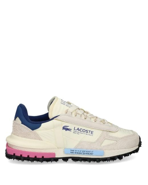 Lacoste White Elite Active Sneakers