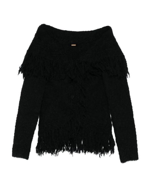 Cult Gaia Black Michelle Cardigan