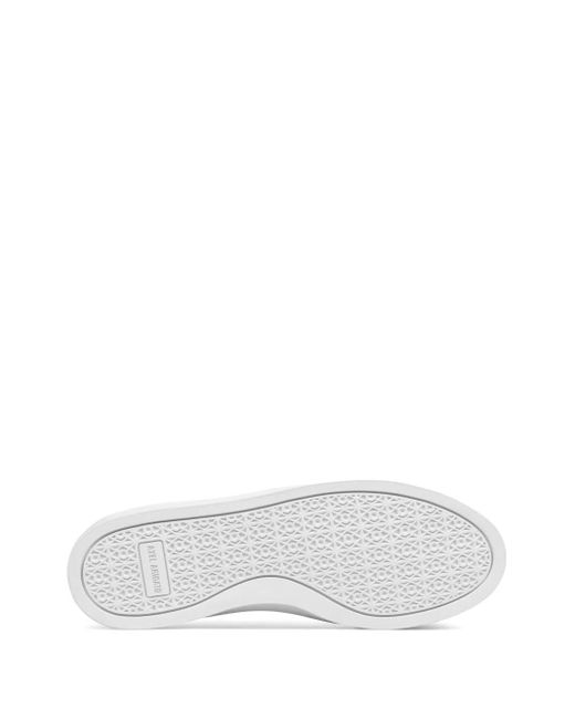 Axel Arigato White Court Perforated Lace-Up Sneakers
