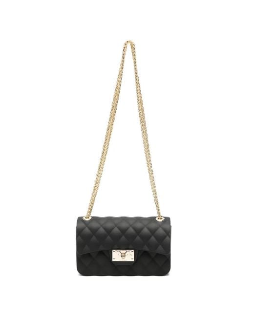 Marc Ellis White Flat Falcon Quilted Shoulder Bag