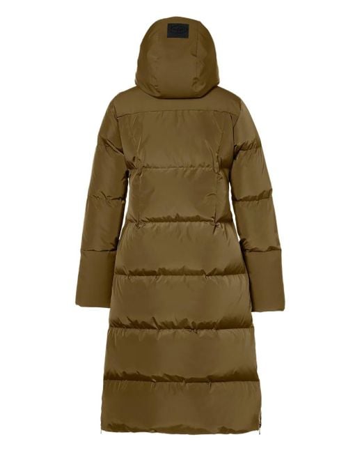 Goldbergh Green Sion Hood Coat