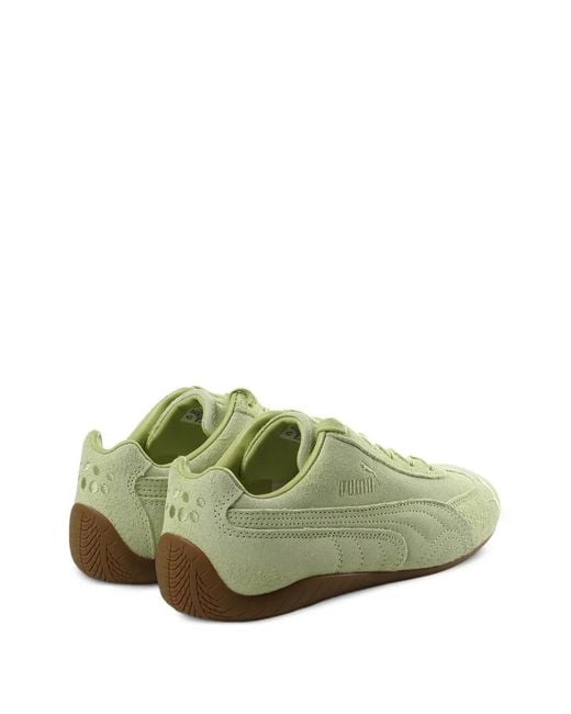 PUMA Green Speedcat Sneakers