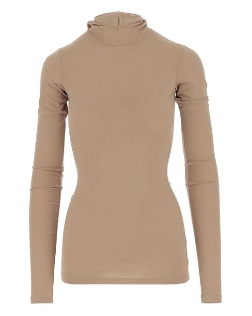 Top A Collo Alto di DARKPARK in Natural