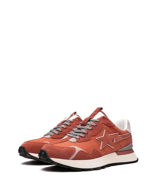 A Bathing Ape Red Baskets Roadsta Express #3 M1