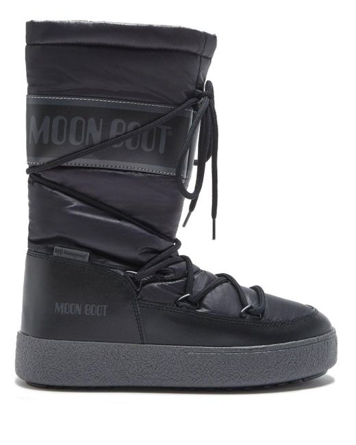 Moon Boot Black Ltrack High Boots