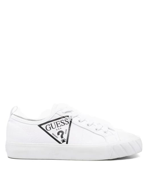 Guess ロゴ スニーカー White