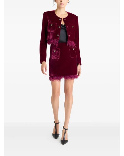 Cinq À Sept Red Evelina Jacket