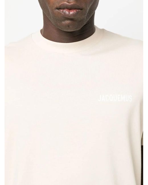 Jacquemus Natural Le T-shirt for men