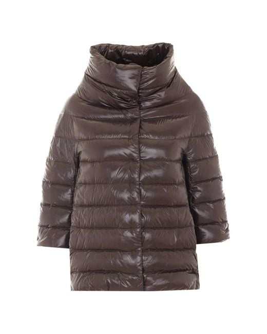 Herno Brown Aminta Padded Jacket