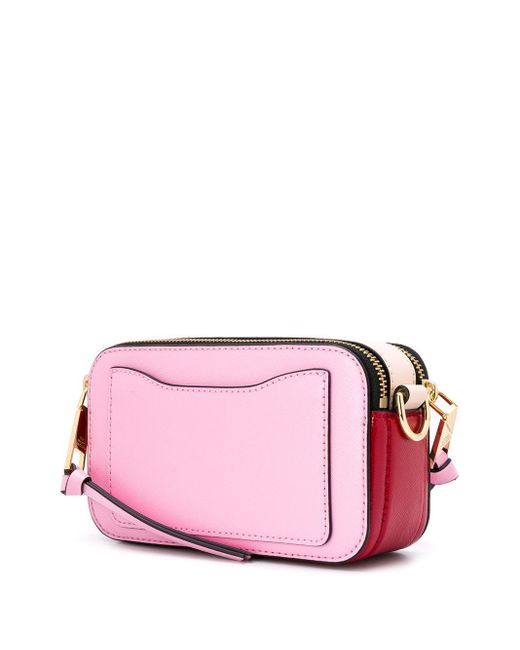 Marc Jacobs Leather Snapshot Small Camera Bag Pink/multi - Save 35% - Lyst