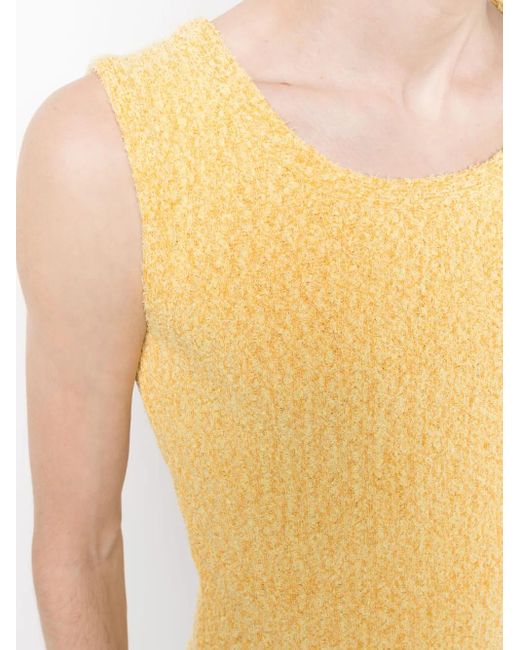 Robyn Lynch Gestricktes Trägershirt in Yellow für Herren