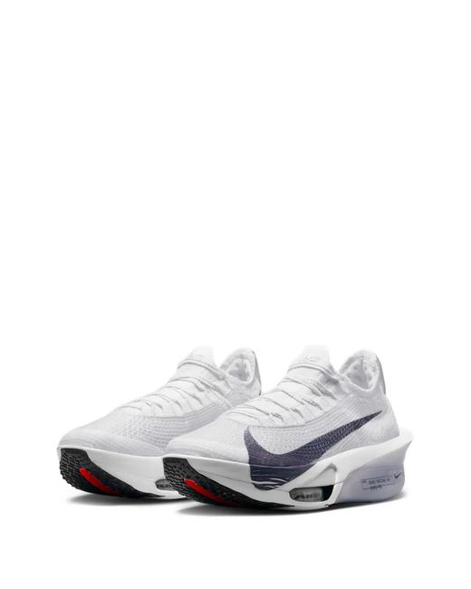 Nike White Alphafly 3 Pull-Tab Sneakers