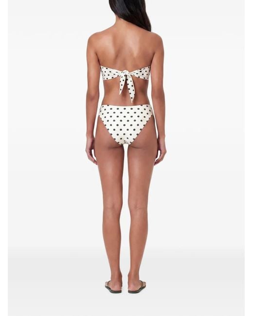 Nicholas White Naia Knot Bikini Top