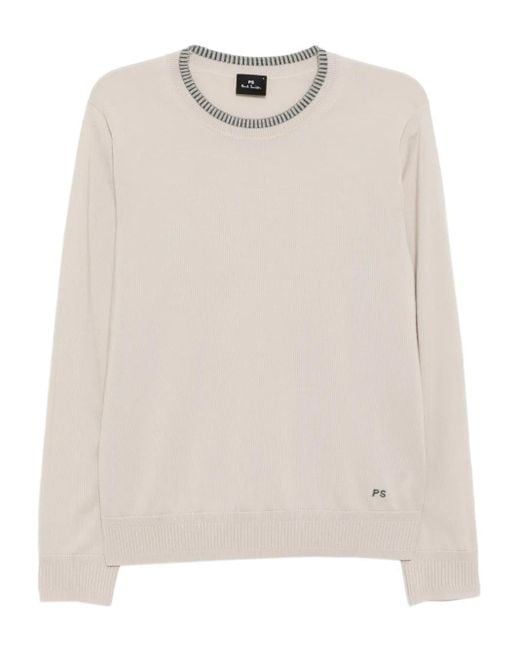 Paul Smith Natural Logo Merino Jumper for men