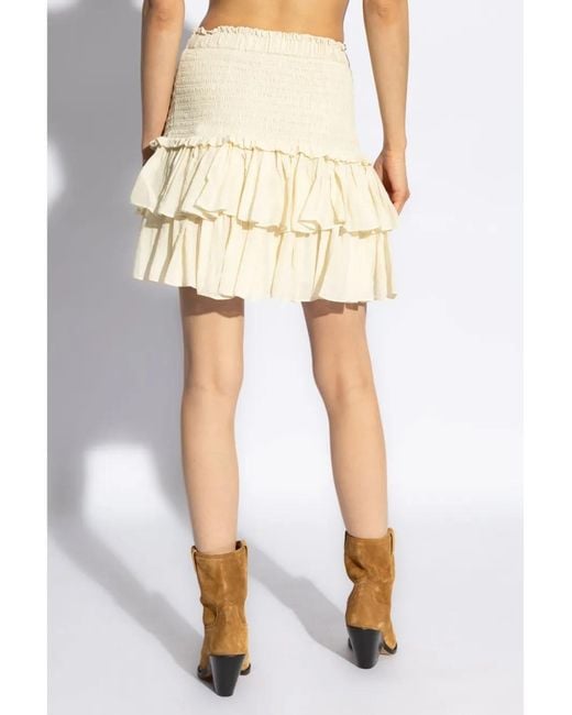 Isabel Marant Natural Skirt 'Naomi'