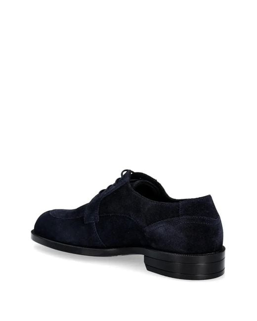 Boss Black Lace-Up Derby Shoes for men