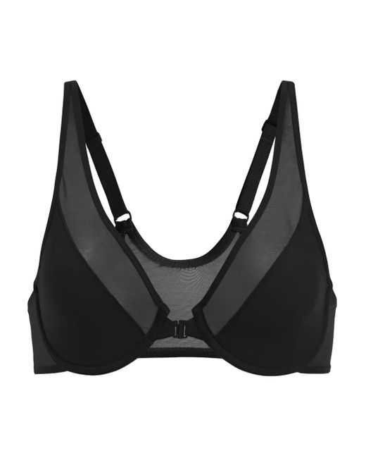 Wolford Sheer Opaque ワイヤーブラ Black