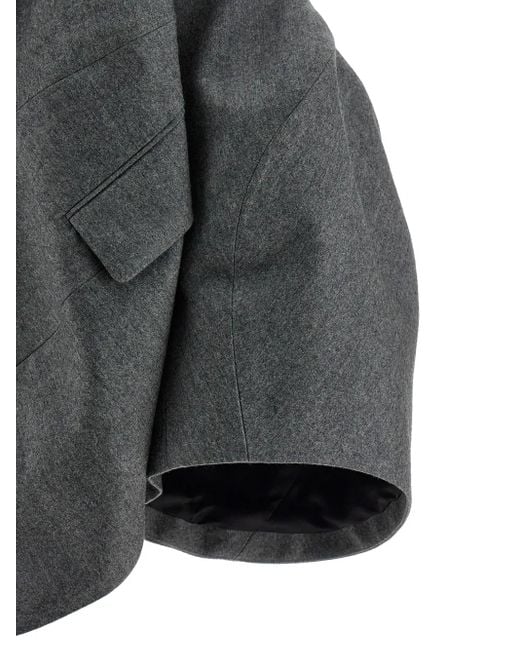Comme des Garçons Black Deconstructed Blazer