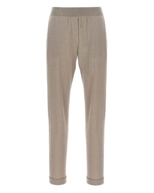 Brunello Cucinelli ルレックスディテール パンツ Gray
